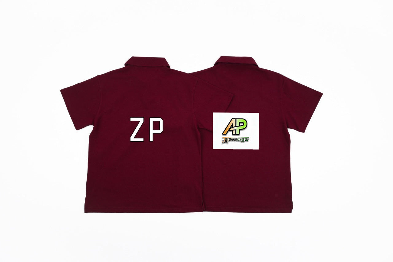 Gucci G Letter Ribbed Collar Polo Shirt