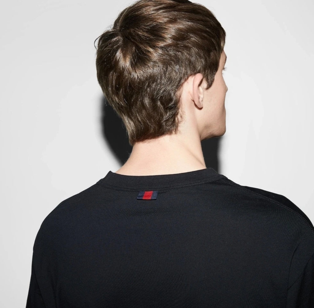 Gucci Red Label Embroidered Short-Sleeve T-Shirt