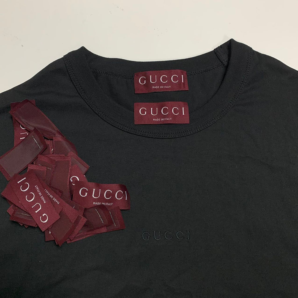 Gucci Red Label Embroidered Short-Sleeve T-Shirt