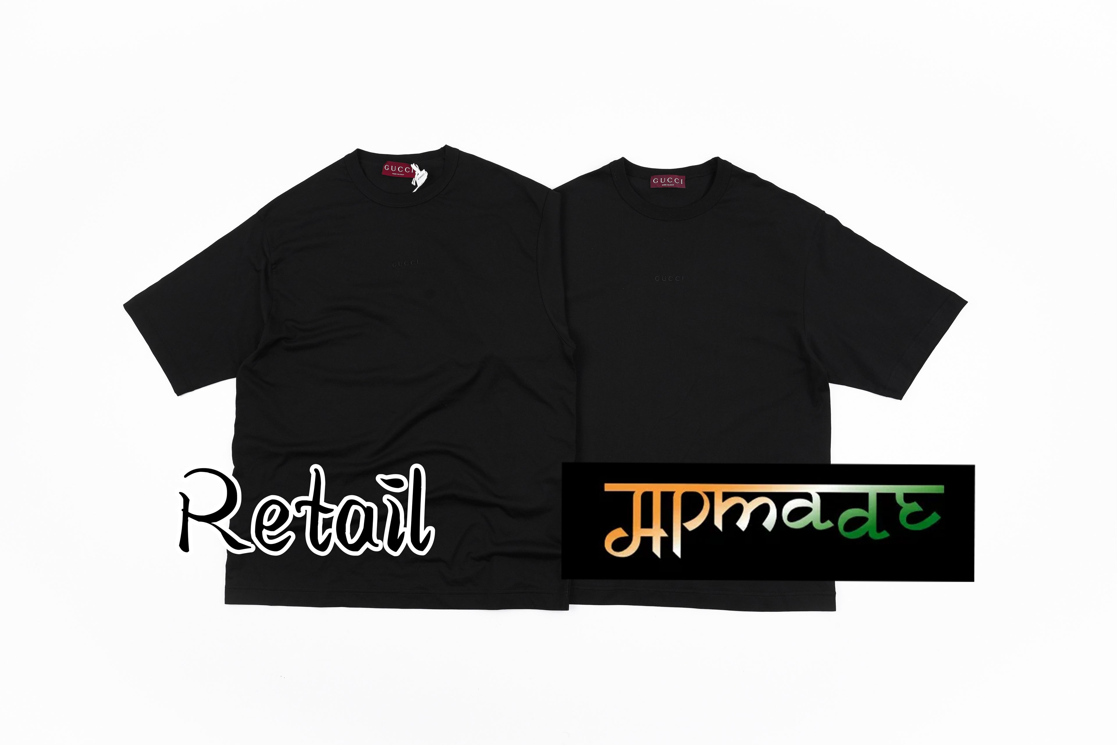 Gucci Red Label Embroidered Short-Sleeve T-Shirt
