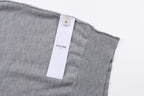 Celine Logo Embroidered Short-Sleeve Polo Shirt