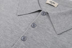Celine Logo Embroidered Short-Sleeve Polo Shirt