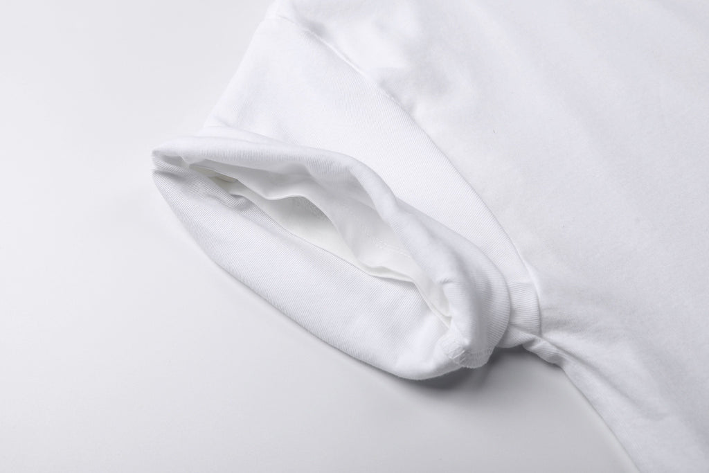 Celine Faux Two-Piece Knit Short-Sleeve T-Shirt