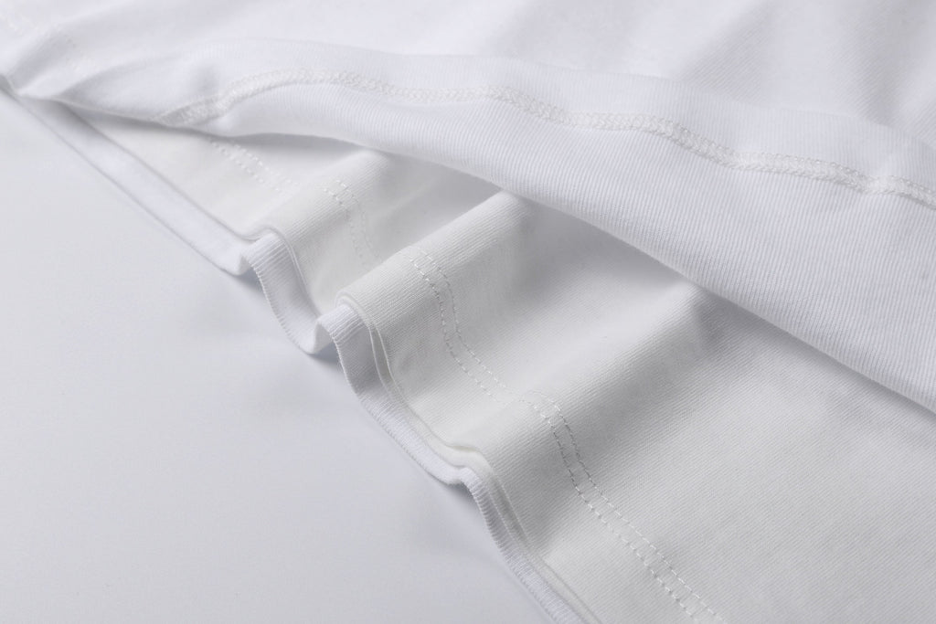 Celine Faux Two-Piece Knit Short-Sleeve T-Shirt