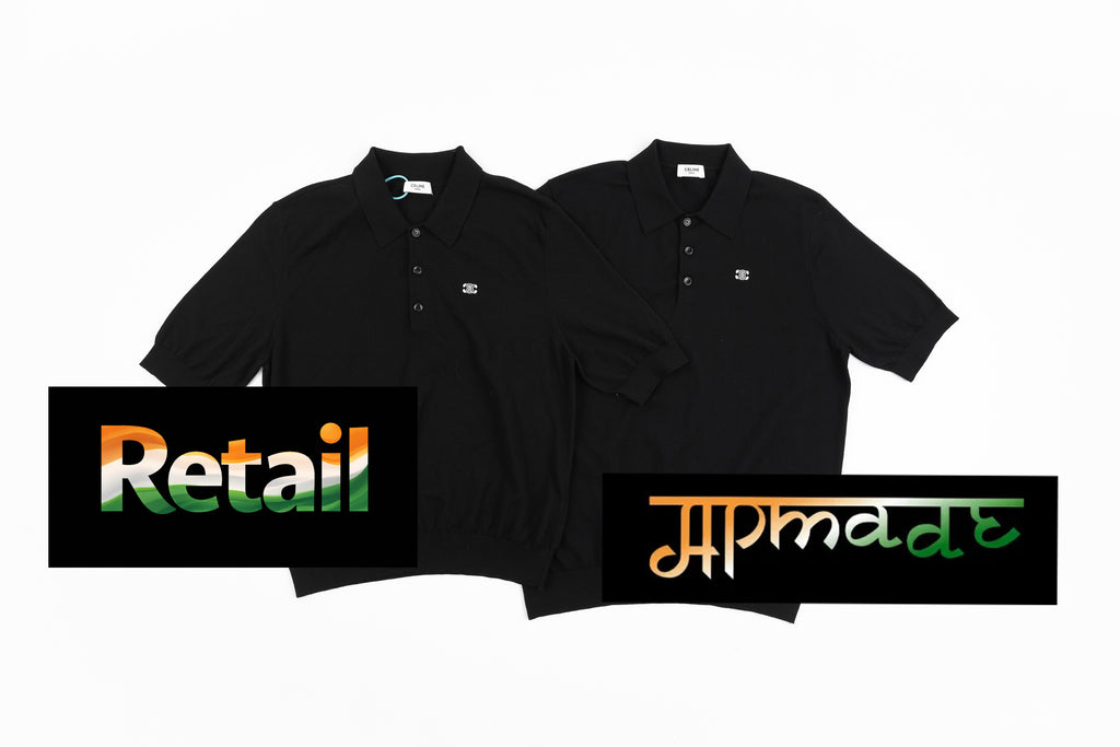 Celine Arc de Triomphe Short-Sleeve Polo Shirt