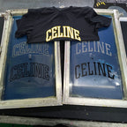 Celine Lightweight Double-Ply Cotton T-Shirt