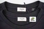 Celine Lightweight Double-Ply Cotton T-Shirt