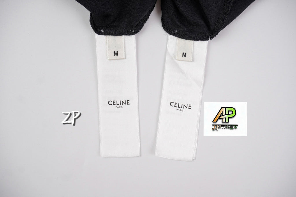Celine Lightweight Double-Ply Cotton T-Shirt