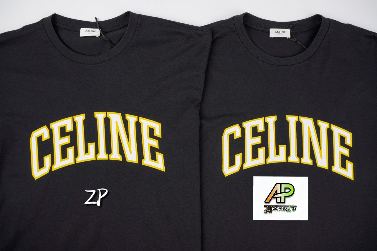 Celine Lightweight Double-Ply Cotton T-Shirt