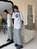 Chanel Pearl Logo Short-Sleeve T-Shirt