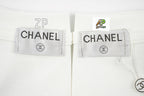 Chanel Pearl Logo Short-Sleeve T-Shirt
