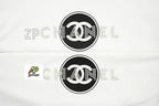 Chanel Pearl Logo Short-Sleeve T-Shirt
