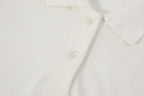 Miu Miu Classic Logo Embroidered Polo Shirt