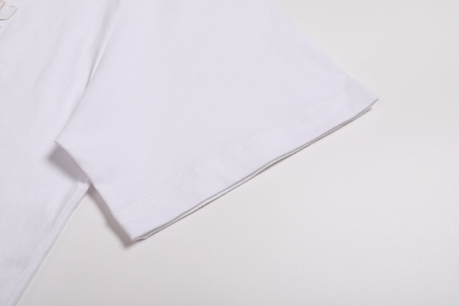 Miu Miu Classic Letter Logo Short-Sleeve T-Shirt