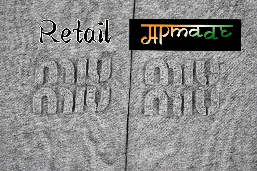 Miu Miu Grey Logo Short-Sleeve T-Shirt