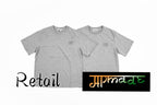 Miu Miu Grey Logo Short-Sleeve T-Shirt
