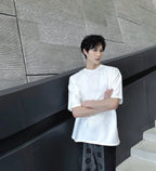 Miu Miu Logo Short-Sleeve T-Shirt White