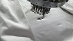 Miu Miu 25SS Classic Embroidered Logo Letter T-Shirt