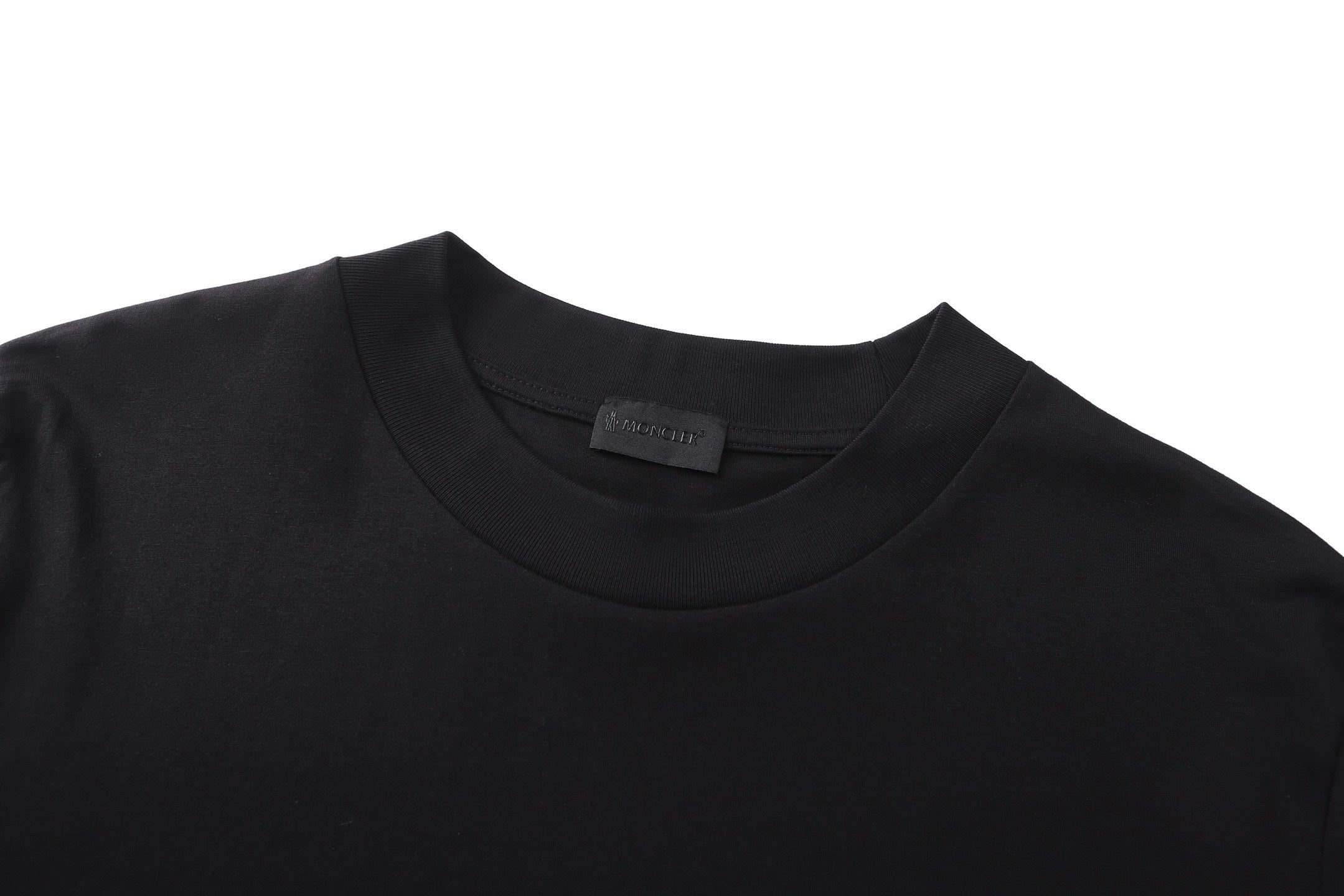 Moncler 26SS Plastisol Print Crew Neck Short-Sleeve T-Shirt