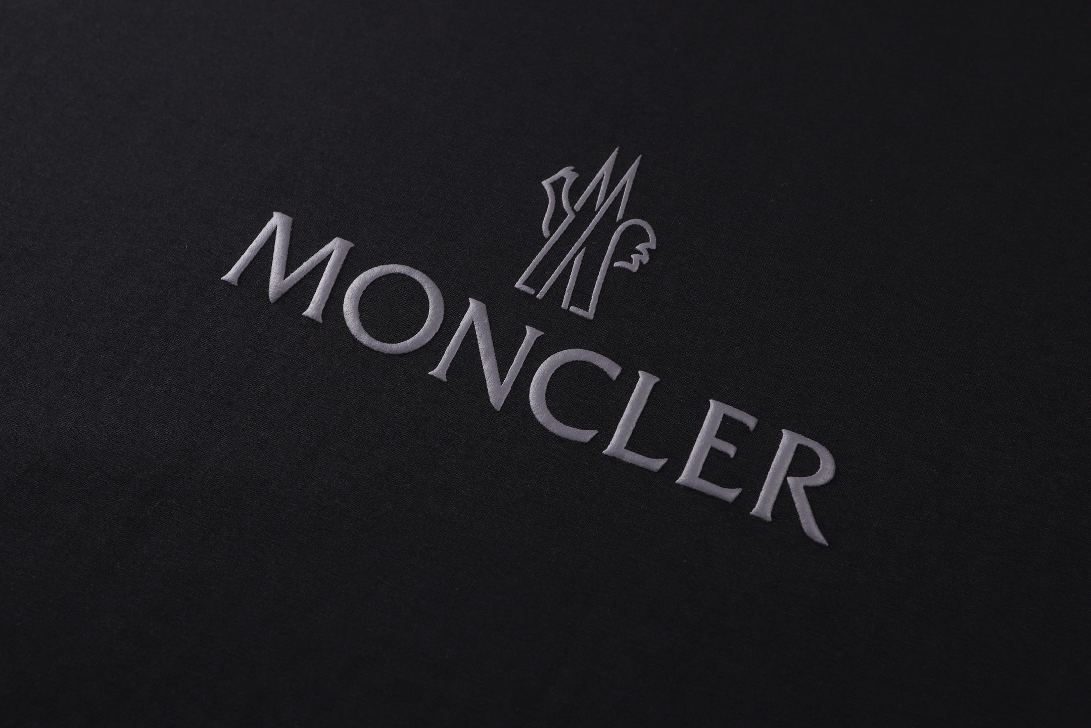 Moncler 26SS Plastisol Print Crew Neck Short-Sleeve T-Shirt