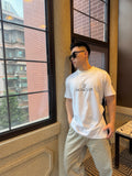 Moncler 26SS Plastisol Print Crew Neck Short-Sleeve T-Shirt