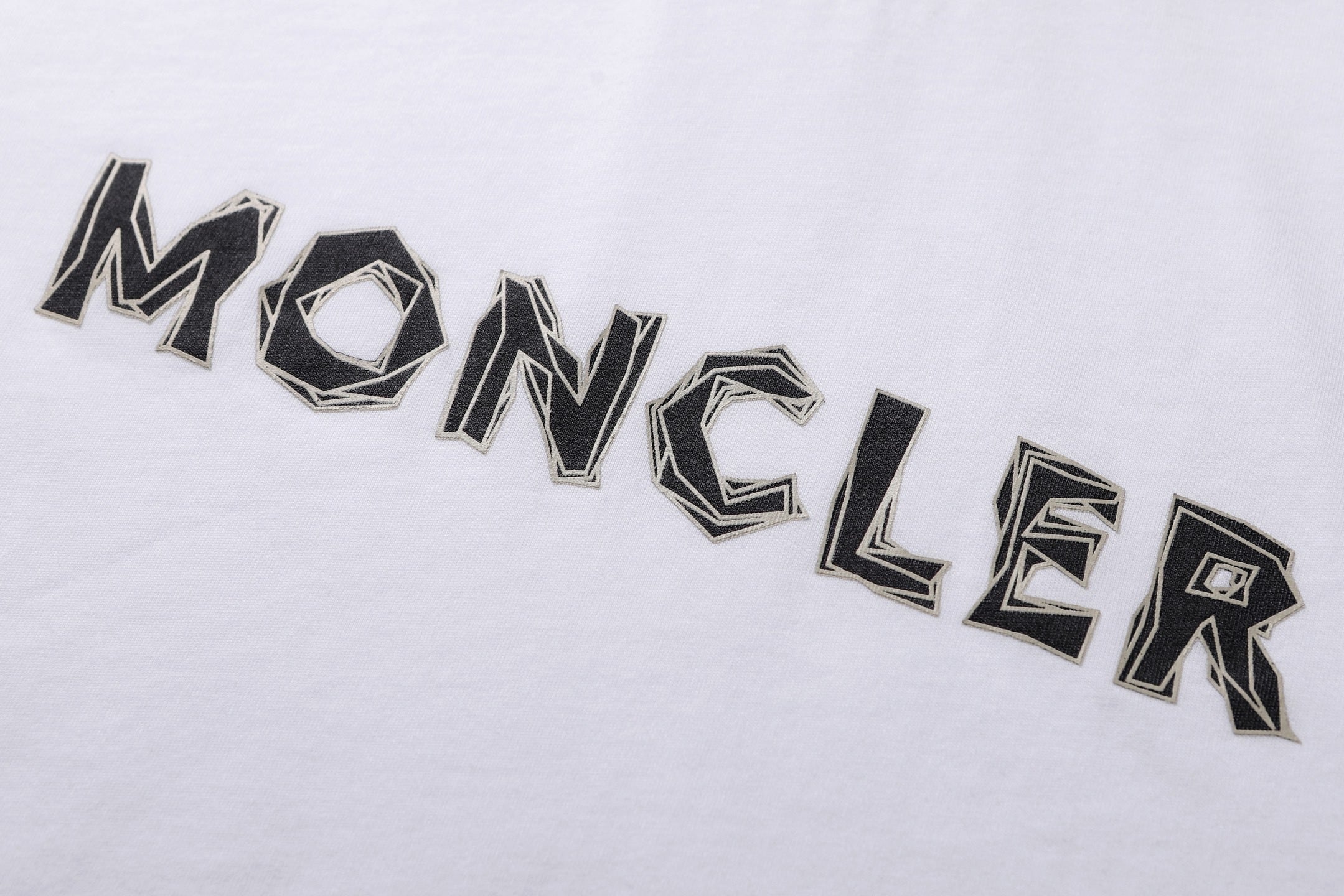 Moncler 26SS Crew Neck Logo Print Short-Sleeve T-Shirt