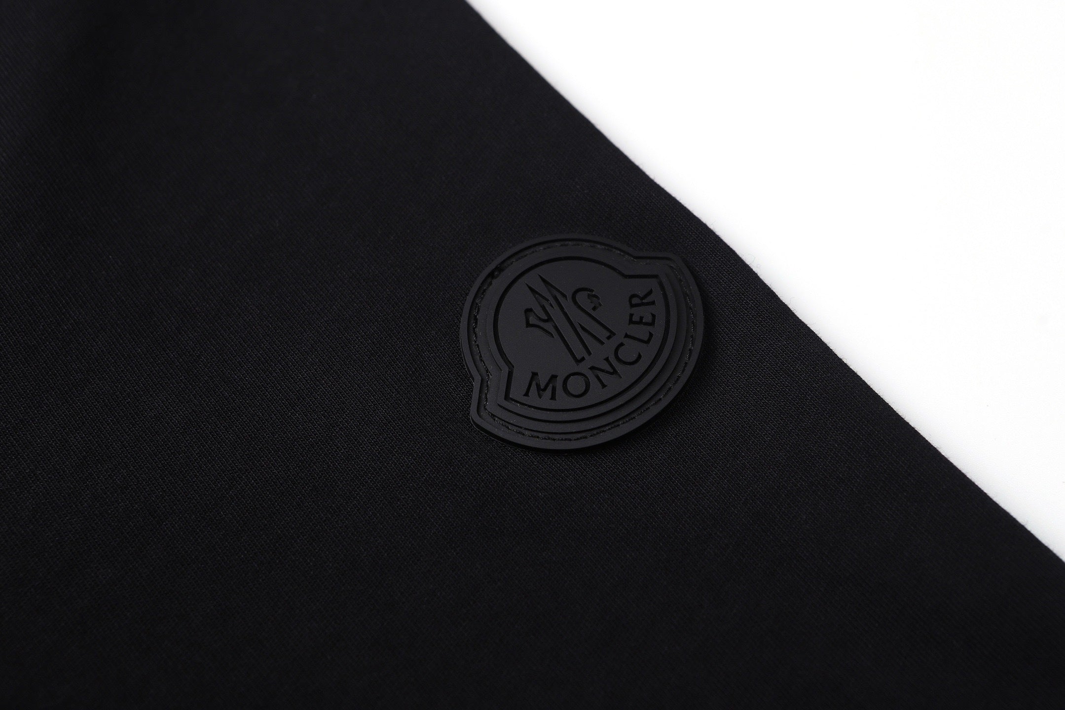 Moncler 26SS Blurred Letter Logo Print Short-Sleeve T-Shirt