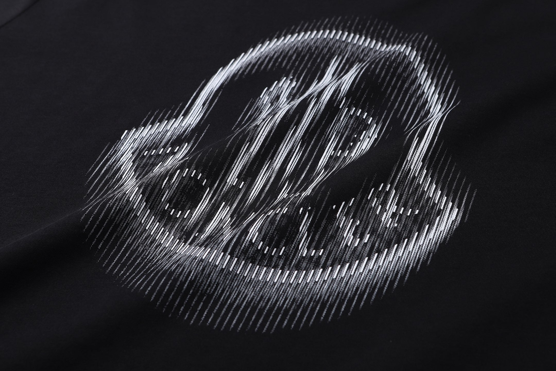 Moncler 26SS Blurred Letter Logo Print Short-Sleeve T-Shirt