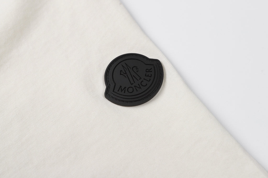 Moncler 26SS Blurred Letter Logo Print Short-Sleeve T-Shirt