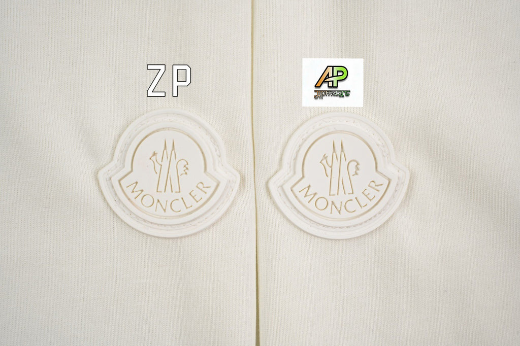 Moncler Long-Staple Cotton Signature Crew Neck T-Shirt