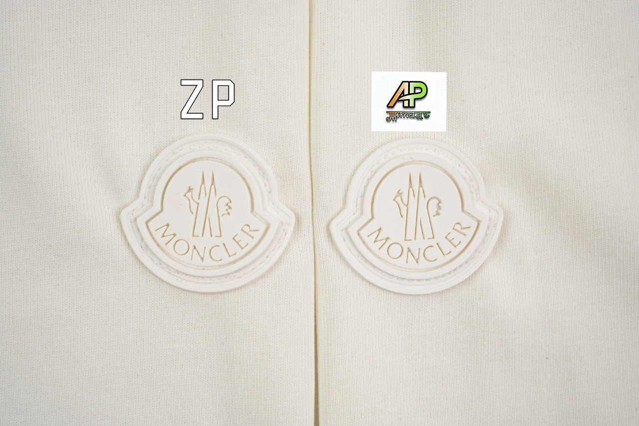 Moncler Long-Staple Cotton Signature Crew Neck T-Shirt