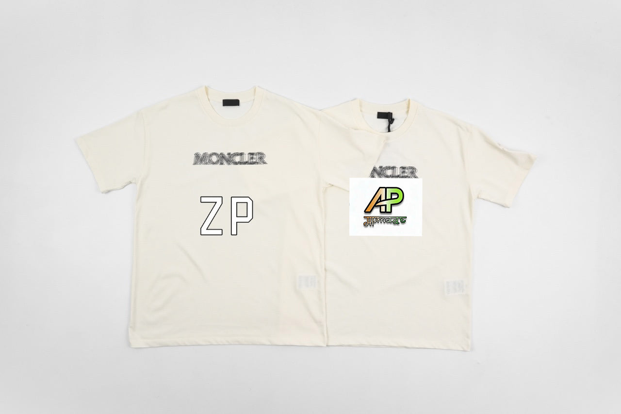 Moncler Long-Staple Cotton Signature Crew Neck T-Shirt