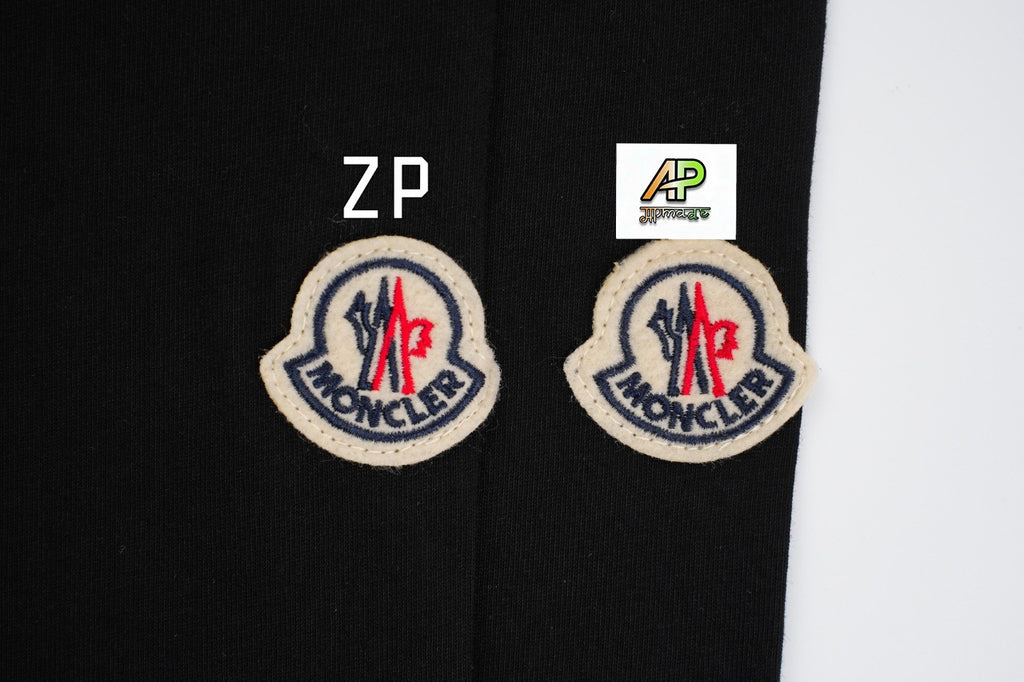 Moncler Couple Crew Neck Short-Sleeve T-Shirt