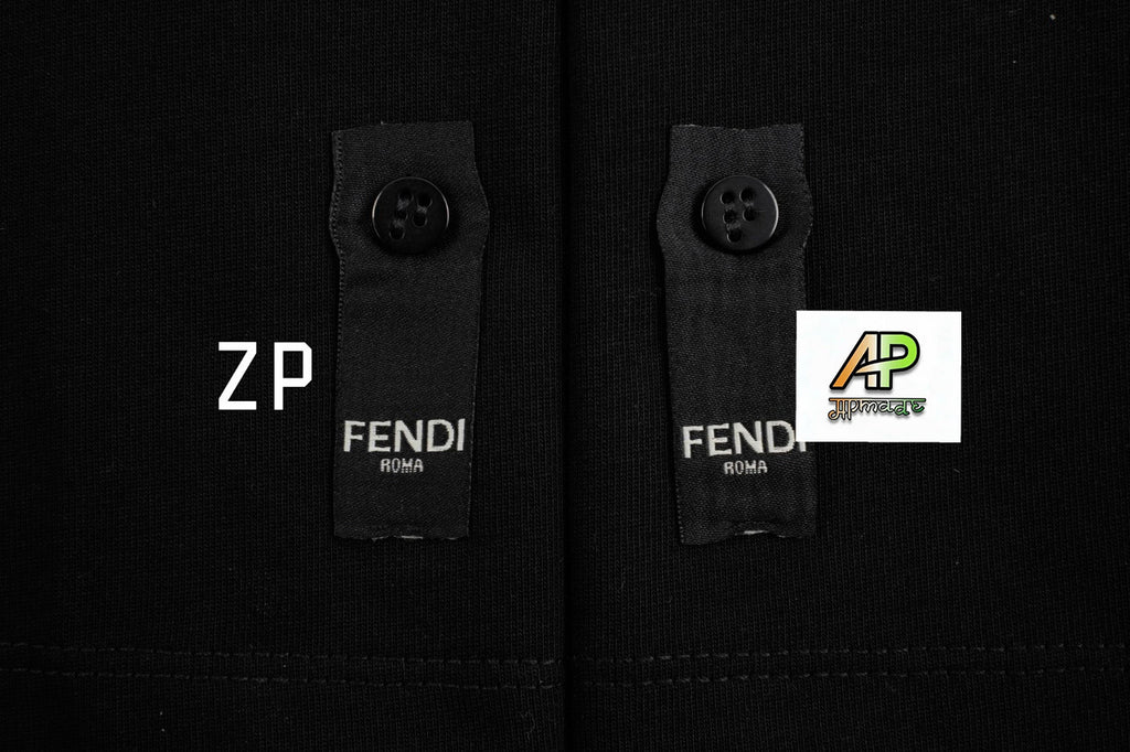 Fendi Mercerized Embroidered Button-Front Short-Sleeve Shirt