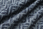 Fendi FF Monogram Denim Short-Sleeve Shirt