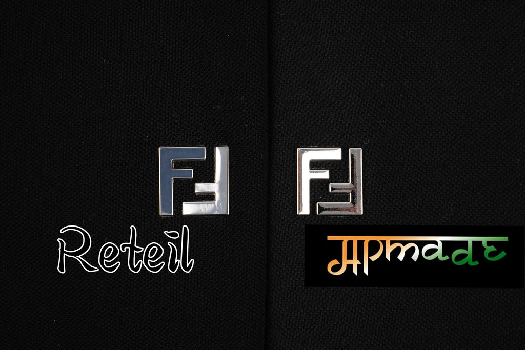 Fendi Hot-Stamped Double F Logo Stretch Piqué Polo Shirt