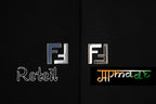 Fendi Hot-Stamped Double F Logo Stretch Piqué Polo Shirt