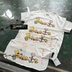 Fendi Double F Puppy Print Short-Sleeve T-Shirt