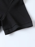 Fendi 25SS Double F Hardware Logo Polo Shirt