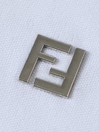 Fendi 25SS Double F Hardware Logo Polo Shirt