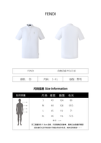 Fendi 25SS Double F Hardware Logo Polo Shirt