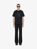 Givenchy Unicorn Embroidered Loose-Fit Short-Sleeve T-Shirt