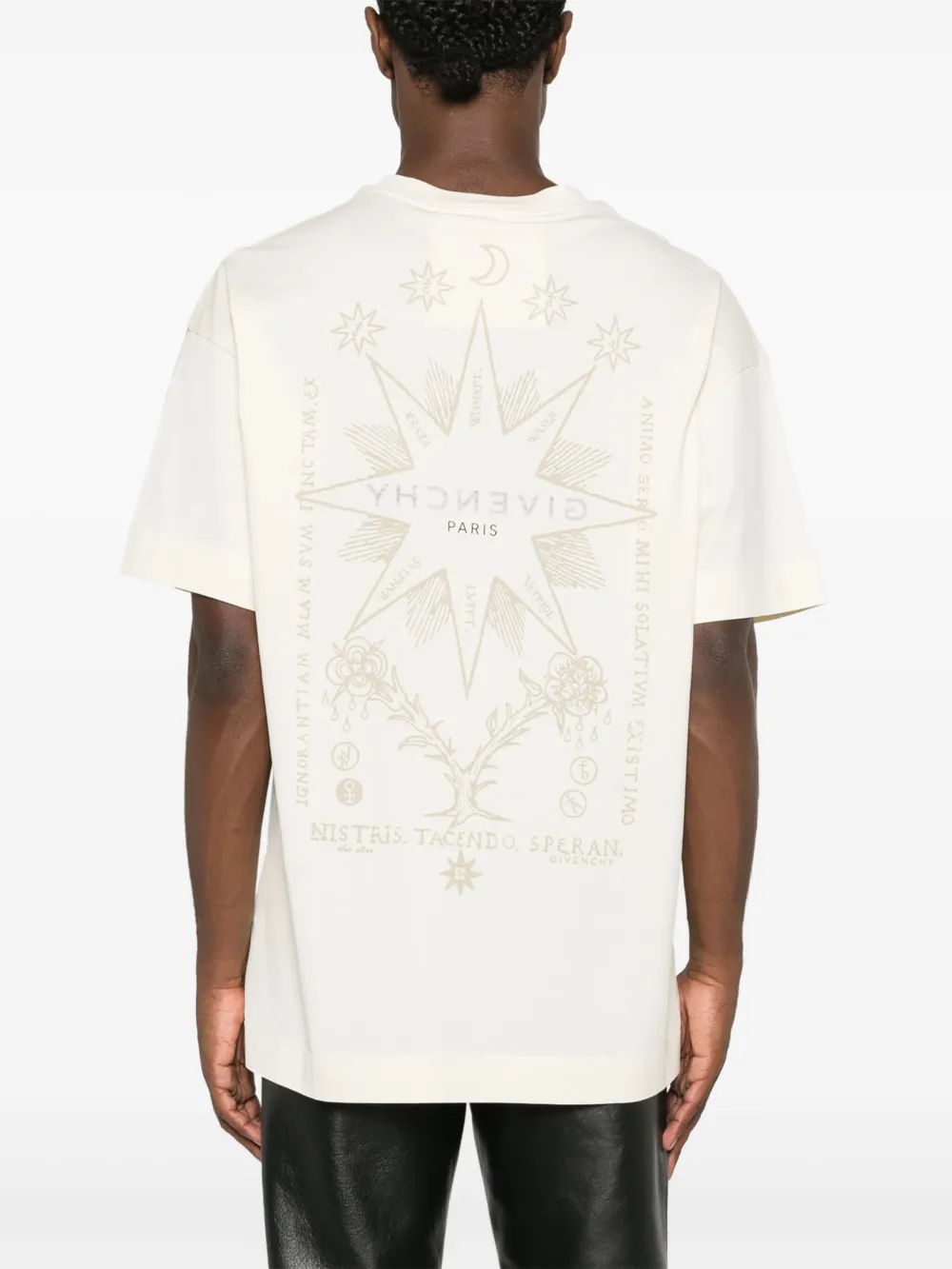 Givenchy GVC Paris Double-Sided Logo Print T-Shirt