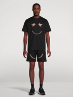 Givenchy Unicorn Letter Smiley Embroidered T-Shirt