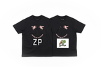 Givenchy Unicorn Letter Smiley Embroidered T-Shirt
