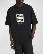 Givenchy 4G Mesh Patch Embroidered T-Shirt