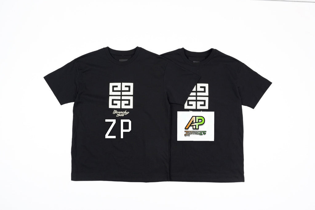 Givenchy 4G Mesh Patch Embroidered T-Shirt