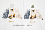 Givenchy Cat Portrait Graphic Print T-Shirt