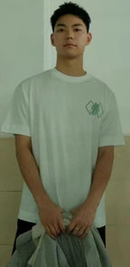 Givenchy Sequin Embroidered Architectural Logo T-Shirt