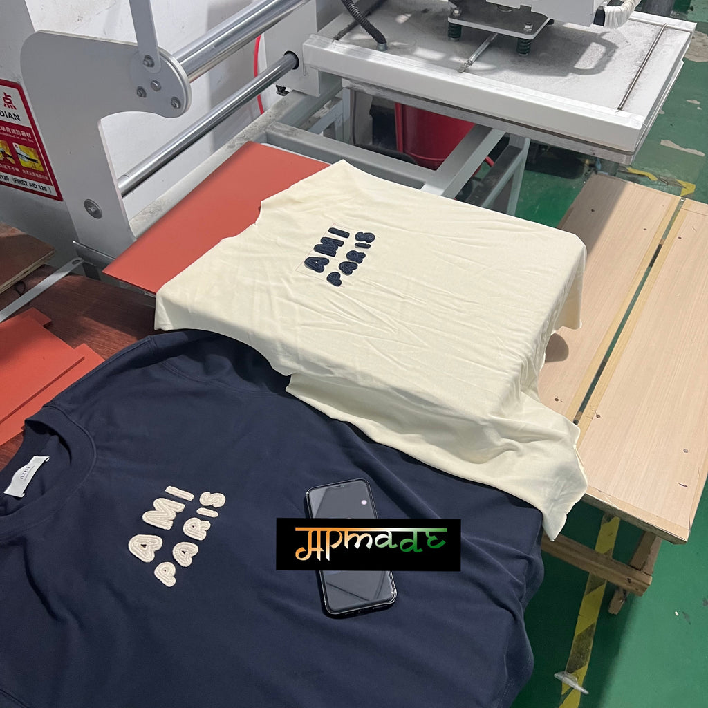 Ami Paris Classic Embroidered Logo T-Shirt